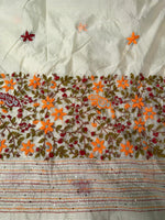 Offwhite Silk kotta saree saree- PBR8D