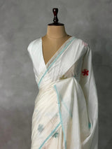 Off white Silk kotta saree saree- PBR8F
