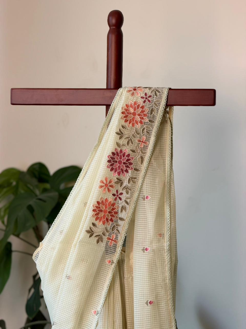 Pastal Green kotta saree saree- PBR8A