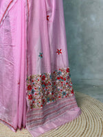 Lilac Pink Silk kotta saree saree- PBR8H