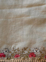 Pastal Yellow kotta saree saree- PBR8D