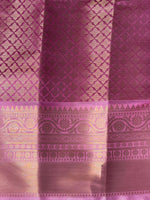 Lilac Pink banarasi silksaree -LZ8I