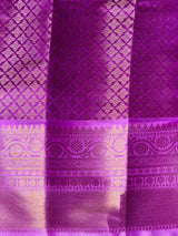 Magenta banarasi silksaree -LZ8J