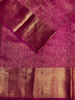 Magenta Kanchipuram saree- PBRIDE40