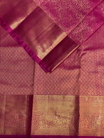 Magenta Kanchipuram saree- PBRIDE40