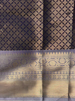 Navy blue banarasi silksaree -LZ8L