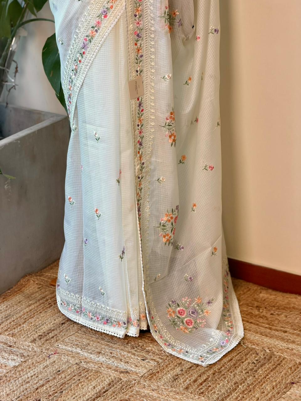 Off white silk Kotta sareesaree -PBR10
