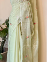 Pastal green silk Kotta sareesaree -PBR10F