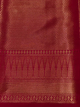 Rani Pink Banarasi silk saree -RUK45B