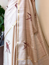 Tusser silk saree -PBR16