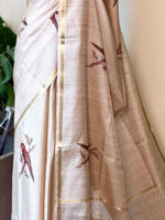 Tusser silk saree -PBR16