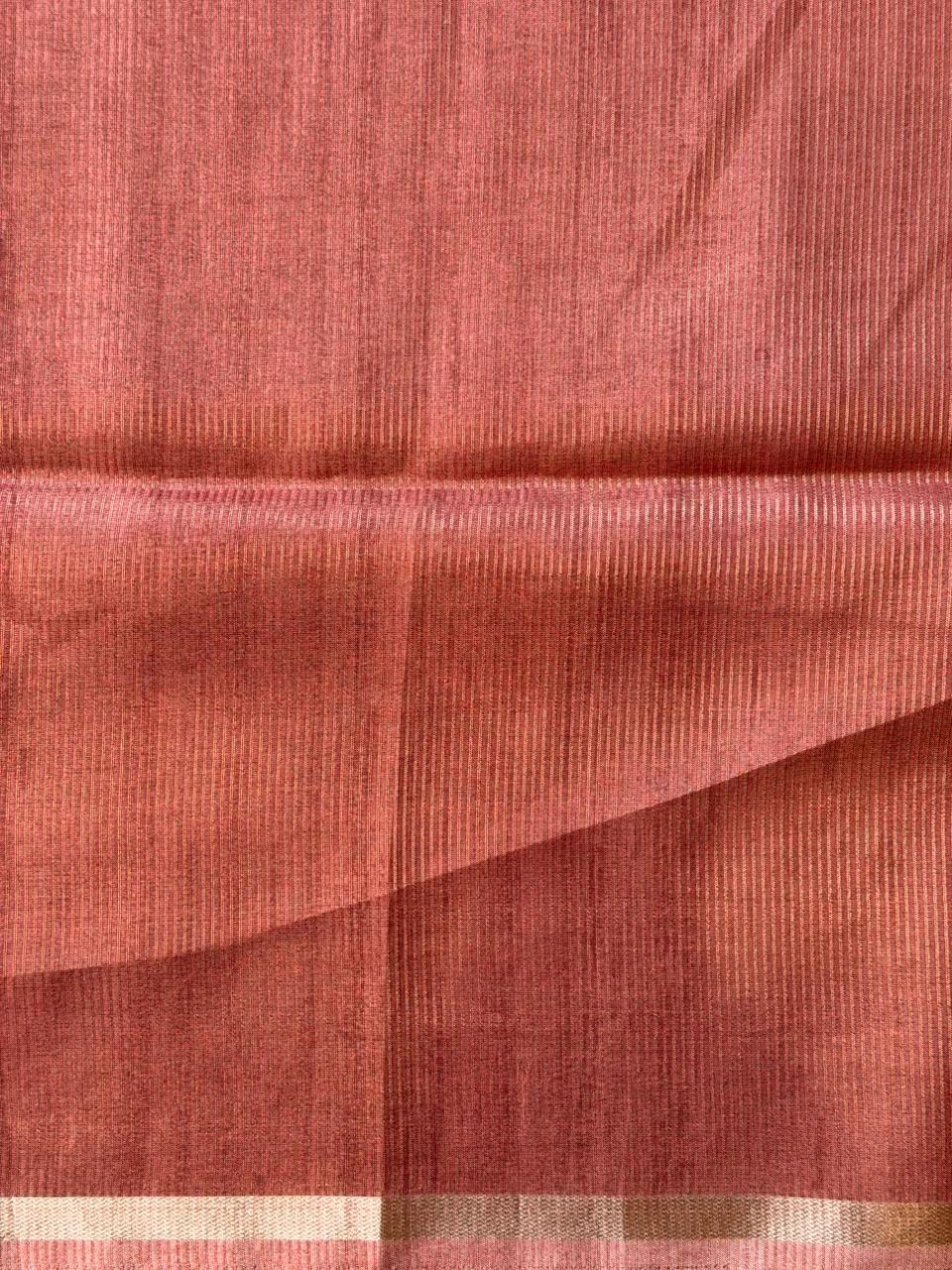 Tusser silk saree -PBR16