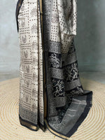 Tribal Printed silk cotton saree -PBR19B