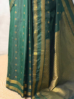 Dark Green kanchipuram silk saree- PSSR308