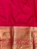 Violet and Rani Pink kanchipuram silk saree- PSSR298
