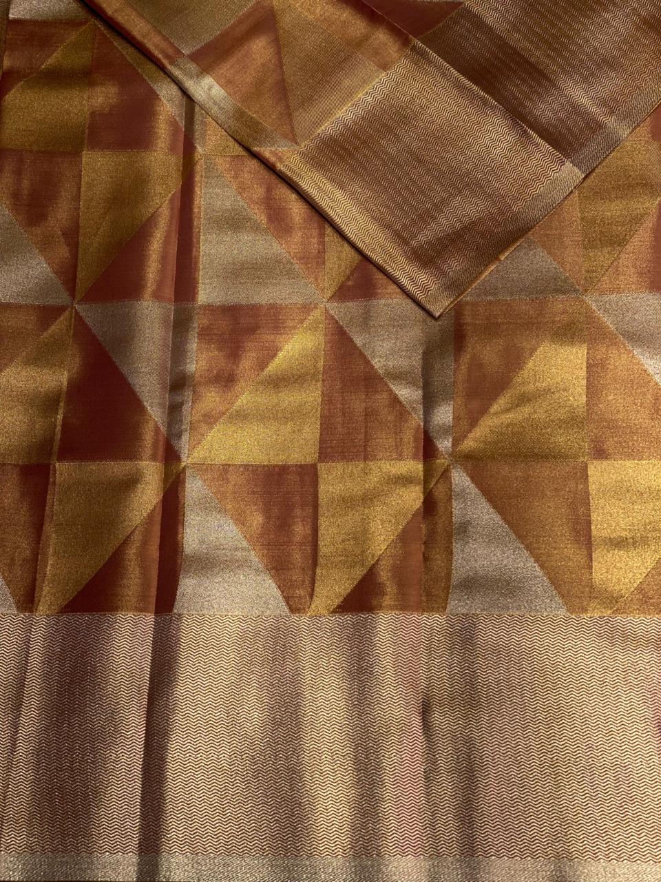 Pink Tissue Kanchipuram saree- PBRIDE45B