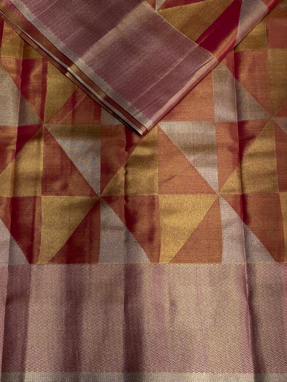 Tissue Kanchipuram saree- PBRIDE45C