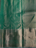 Blue Tissue Kanchipuram saree- PBRIDE44J