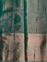 Blue Tissue Kanchipuram saree- PBRIDE44K