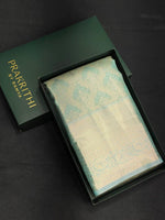 Pastal blue Tissue Kanchipuram saree- PBRIDE44M