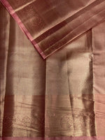 Baby Pink Tissue Kanchipuram saree- PBRIDE44N