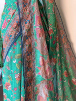 Green mul chanderi saree- PBR26C