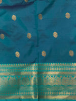 Deep Blue banarasi silk saree- GAL13
