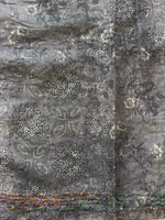 Deep lavender mul chanderi saree- PBR26F