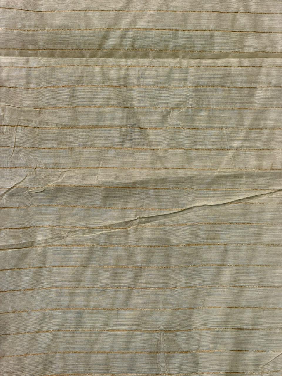 Off white Jamdani Silk cotton saree- PBR4N3