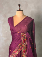 Purple Soft kotta saree- PBR29G