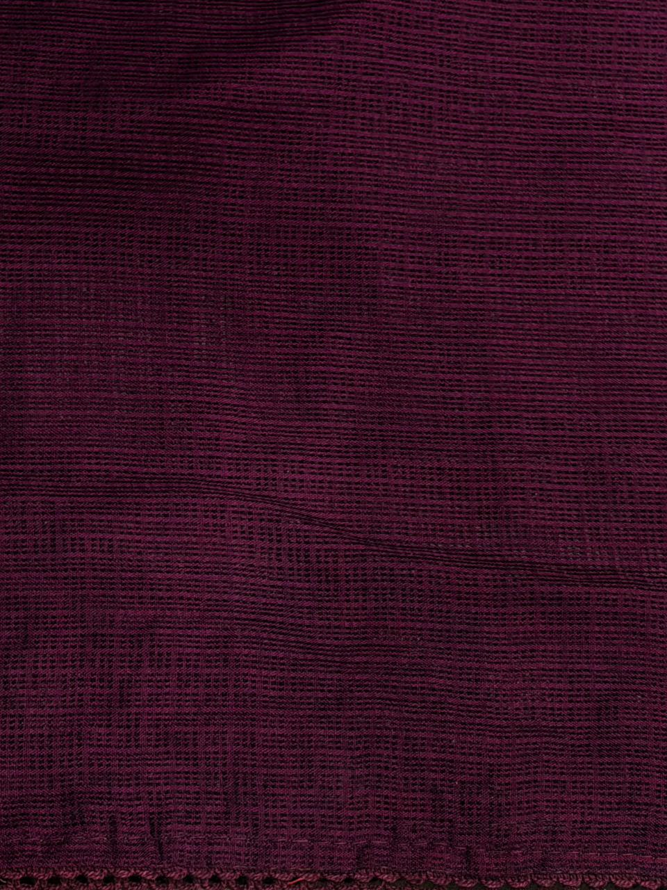 Purple Soft kotta saree- PBR29G