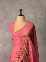 Onion Pink Soft kotta saree- PBR29C