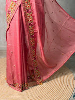 Onion Pink Soft kotta saree- PBR29C