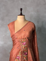 Biscuit colour Soft kotta saree- PBR29D