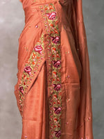 Biscuit colour Soft kotta saree- PBR29D