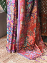 Purple Soft silk saree- PBR30