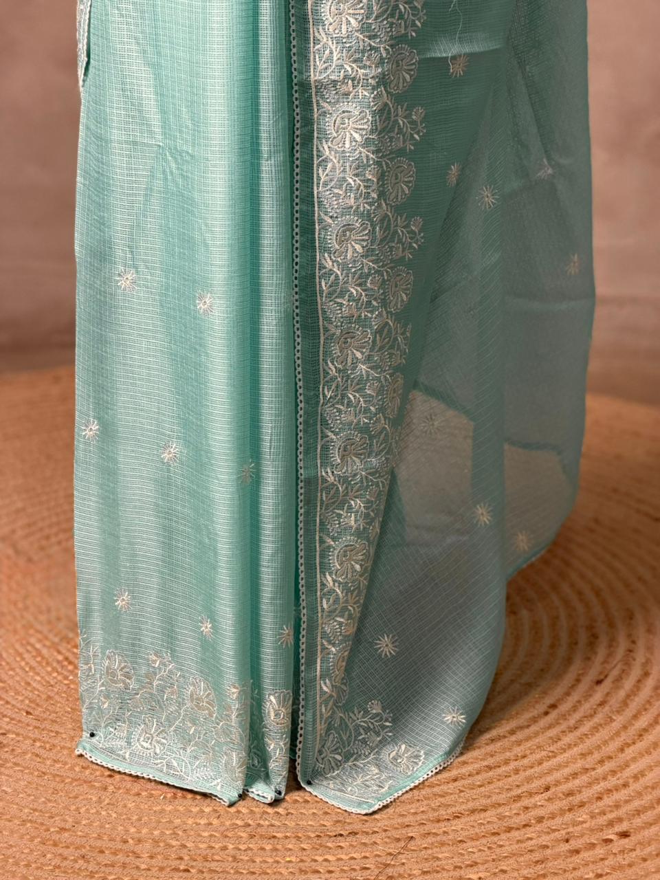 Blue soft Kotta saree- PBR33