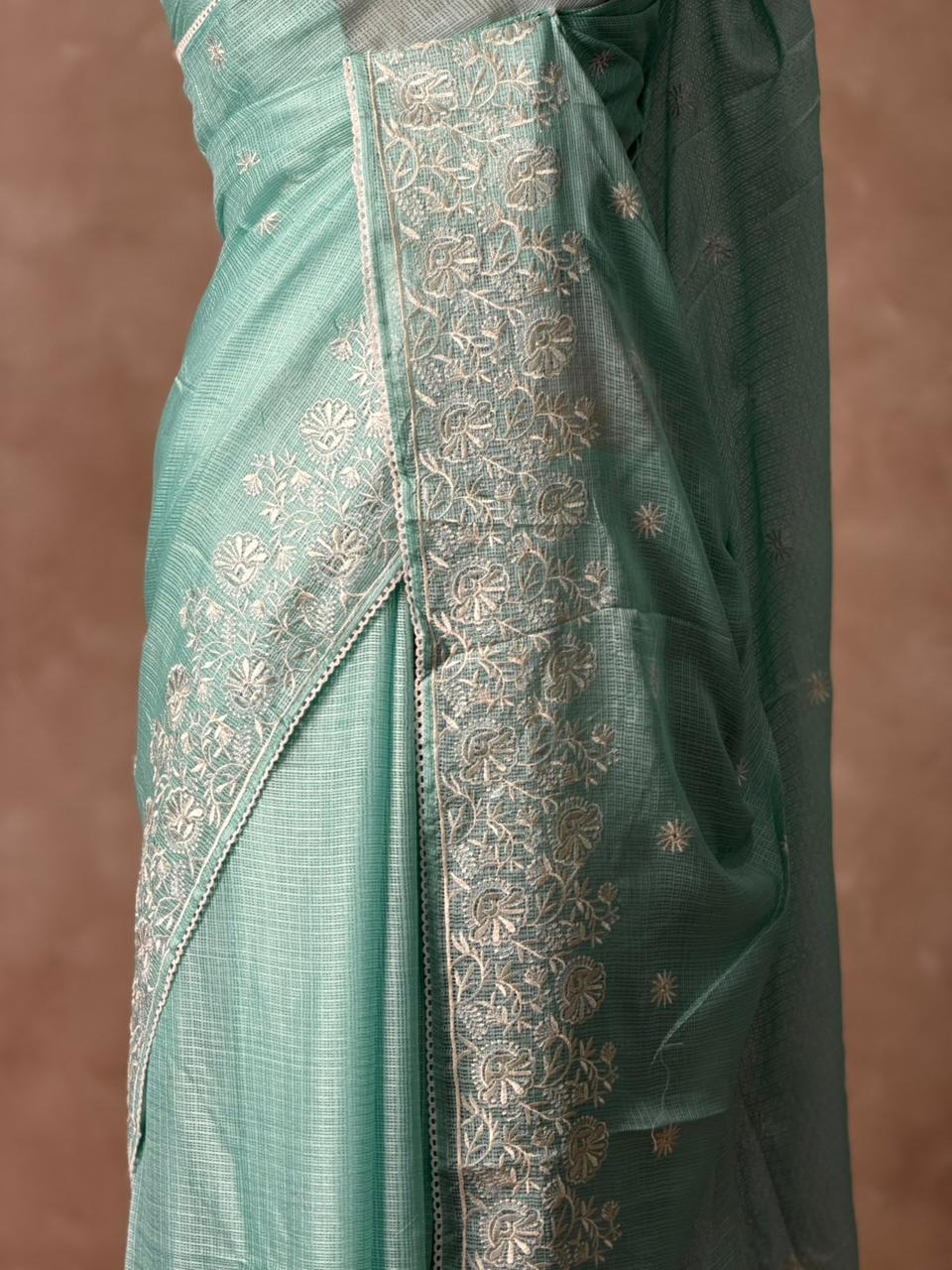 Blue soft Kotta saree- PBR33