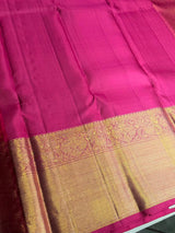Magenta Pure 2g zari Kanchipuram Silk saree - PPURE75