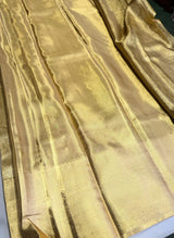 Gold Pure Tissue Kanchipuram Silk saree - PPURE76