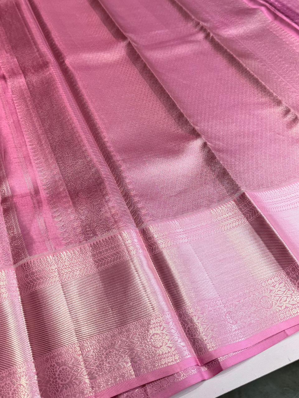Pink Pure Kanchipuram Silk saree - PPURE79