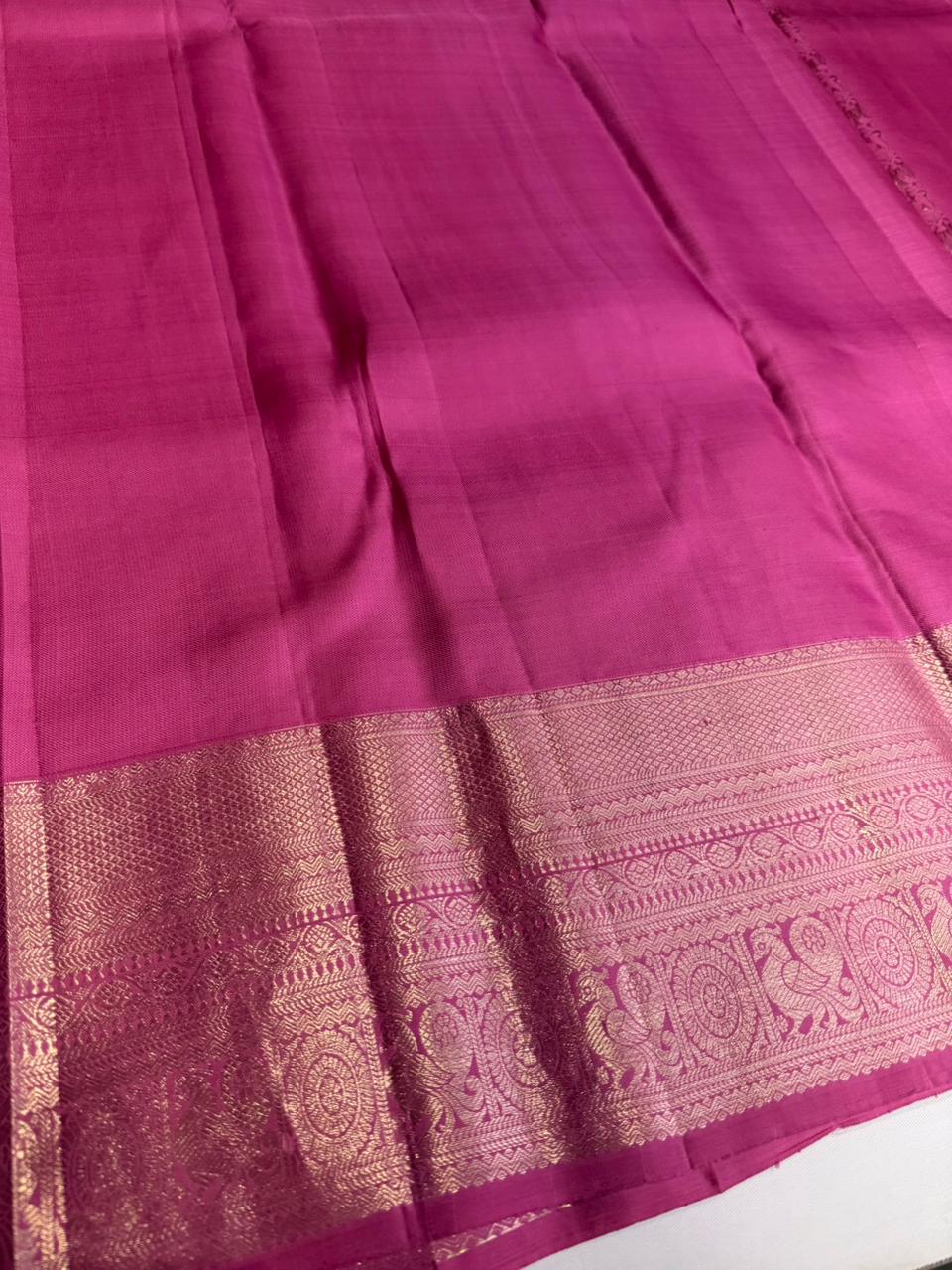 Pink Pure Kanchipuram Silk saree - PPURE66