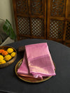 Lilac Pink Pure Kanchipuram Silk saree - PPURE86