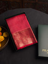 Red Pure Kanchipuram Silk saree - PPURE88