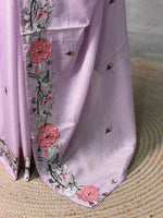 Lavender soft Kotta saree- PBR33M