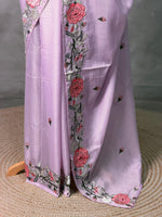 Lavender soft Kotta saree- PBR33M