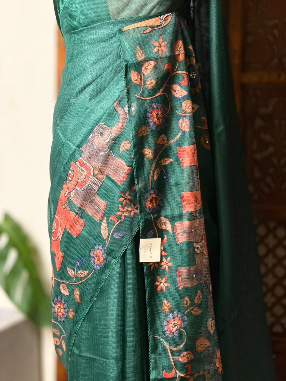 Green Soft kotta saree - PBR35