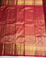 Maroon semi Kanchipuram saree- PBRIDE48R