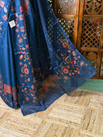 Blue Soft kotta saree - PBR35B