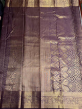 Purple semi Kanchipuram saree- PBRIDE48T
